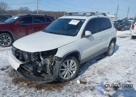 2016 Volkswagen Tiguan Se from USA, damaged, VIN WVGAV7AX4GW580205